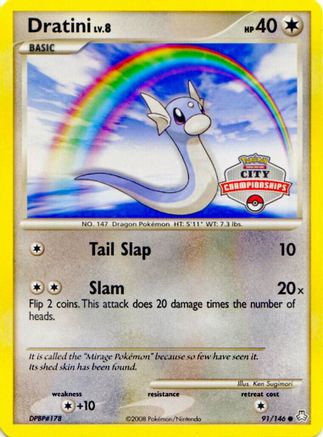 Dratini 091/146 - League & Championship Cards