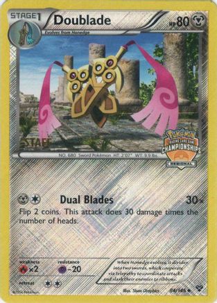 Doublade (Regional Championships) [Staff] 084/146 - League & Championship Cards Reverse Holofoil