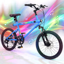 20 Inch Commuter Bicycle LED-lit with 6-Speed Shimano Twist Shifting and Stereo Speakers