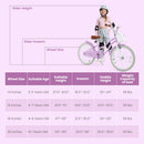 20 Inch Adjustable Kids Bike with 2 Brake System
