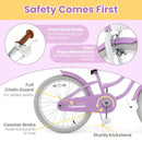20 Inch Adjustable Kids Bike with 2 Brake System
