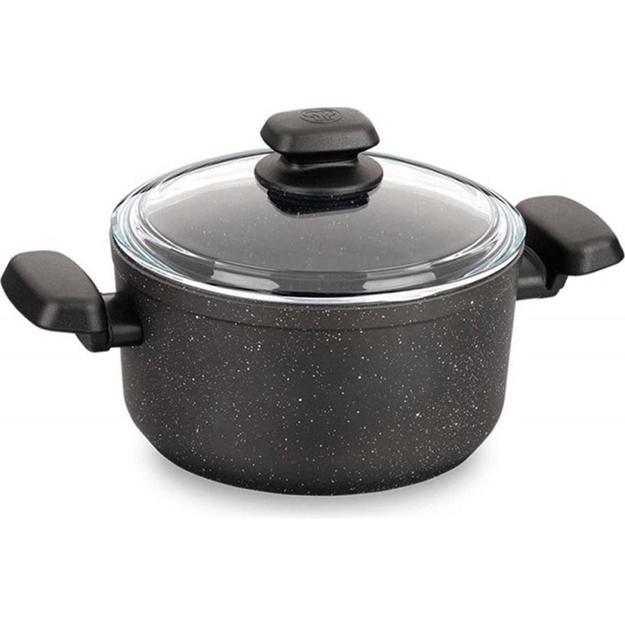Ornella Aluminum Casserola 28X14.5Cm - Granite - A1343