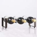 Stackable Wine Bottle Rack Display Shelf