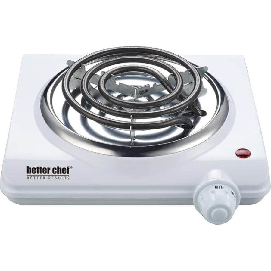 Better Chef Electric Countertop Range - Single Coil - White - IM-305SB