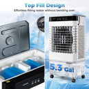 Evaporative Air Cooler 2100 CFM with 5.3 Gal Tank