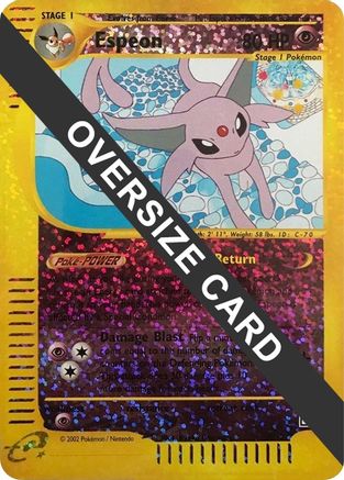 Espeon (Box Topper) 006/12 - Jumbo Cards Reverse Holofoil