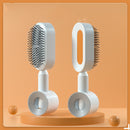 Self Cleaning Hair Brush One-key Airbag Massage