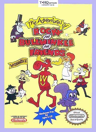 The Adventures of Rocky and Bullwinkle and Friends (Nintendo NES)