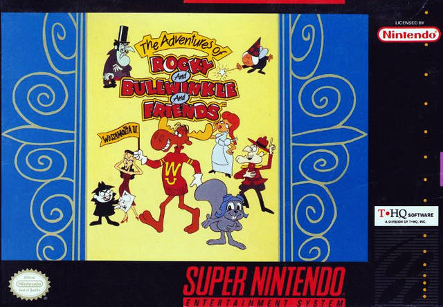 The Adventures of Rocky and Bullwinkle and Friends (Super Nintendo)