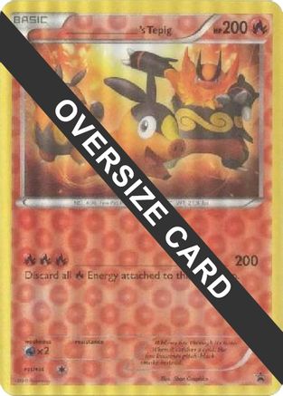 ______'s Tepig 00N - Jumbo Cards - Reverse Holofoil