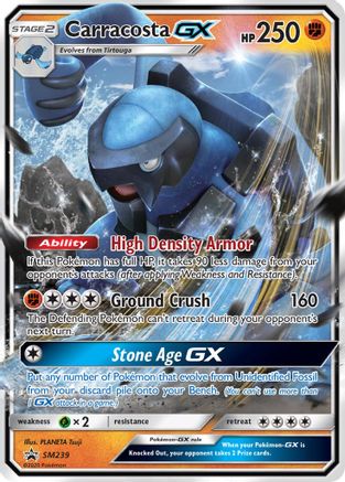 Carracosta GX SM239/248 - SM Promos Holofoil