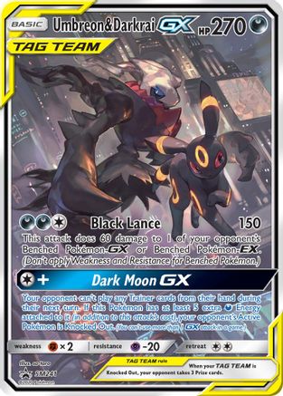 Umbreon & Darkrai GX SM241/248 - SM Promos Holofoil
