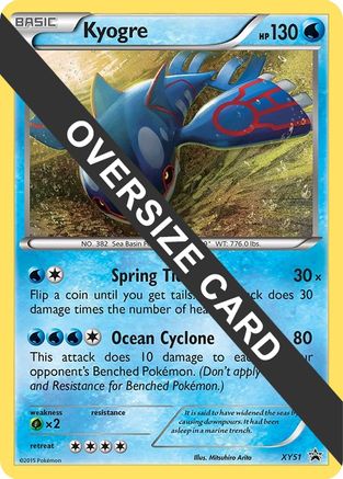 Kyogre XY51 - Jumbo Cards Holofoil