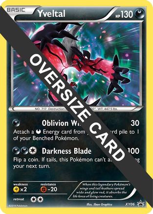 Yveltal XY06 - Jumbo Cards Holofoil