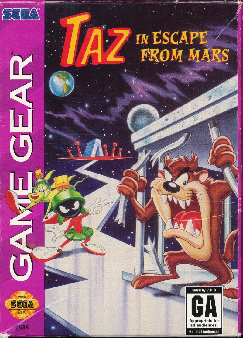 Taz in Escape from Mars (Sega Game Gear)