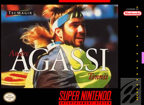 Andre Agassi Tennis (Super Nintendo)