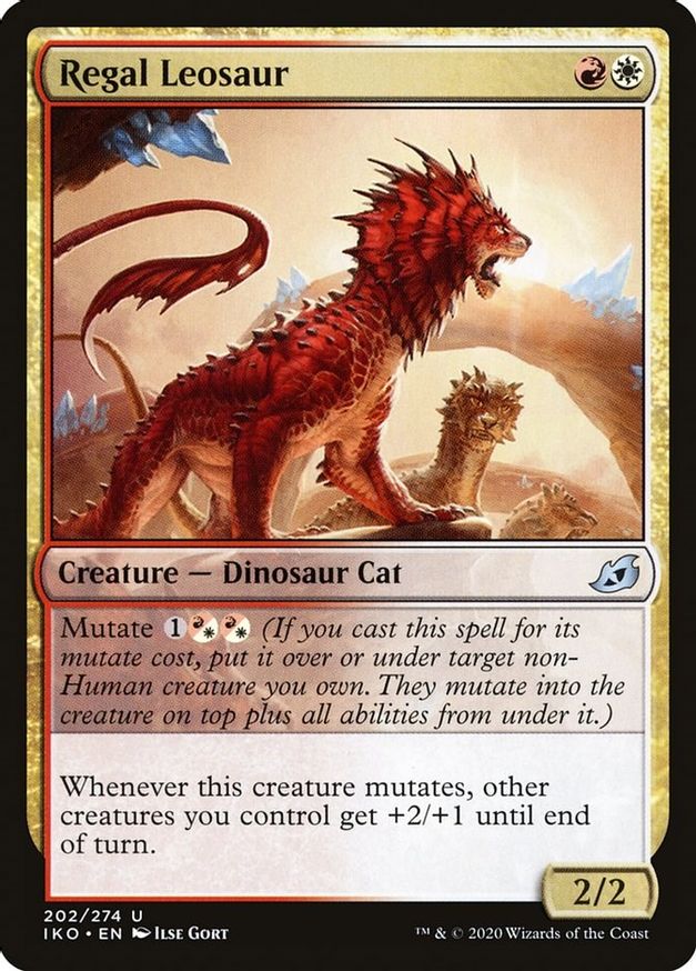 Regal Leosaur | 202 | Ikoria: Lair of Behemoths