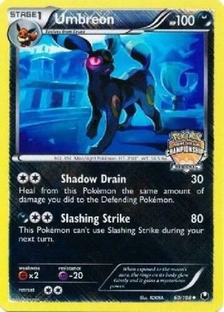 Umbreon (Regional Championships) 060/108 - League & Championship Cards Holofoil
