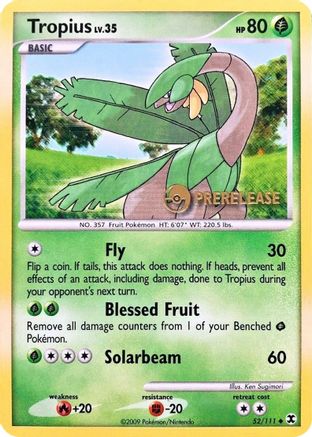 Tropius 052/111 - Nintendo Promos