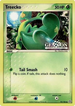 Treecko (GEN CON) 070/106 - Miscellaneous Cards & Products