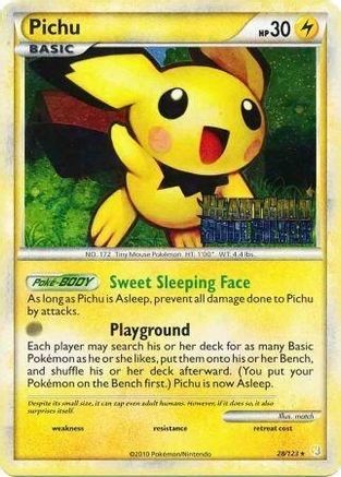 Pichu (Prerelease) 028/123 - Nintendo Promos Holofoil