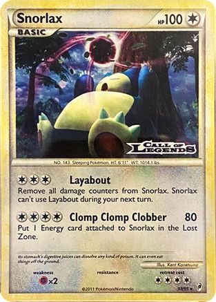Snorlax 033/95 - Nintendo Promos - Holofoil