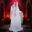 Halloween Animatronic Standing Bride 7.2 FT Haunted House Decoration