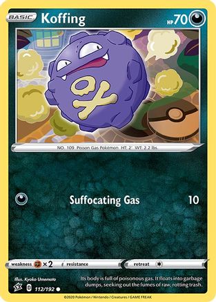 Koffing 112/192 - SWSH02 Rebel Clash
