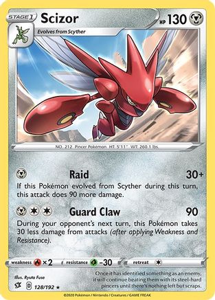 Scizor 128/192 - SWSH02 Rebel Clash