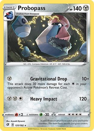 Probopass 131/192 - SWSH02 Rebel Clash Reverse Holofoil