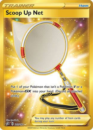 Scoop Up Net (Secret) 207/192 - SWSH02 Rebel Clash Holofoil