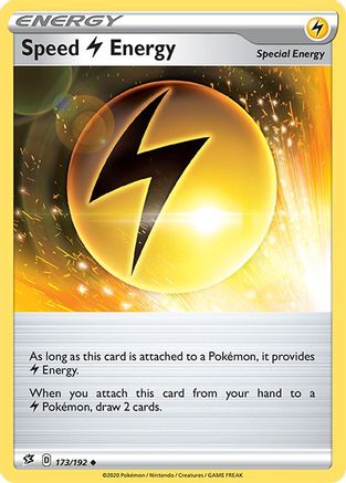 Speed L Energy 173/192 - SWSH02 Rebel Clash Reverse Holofoil