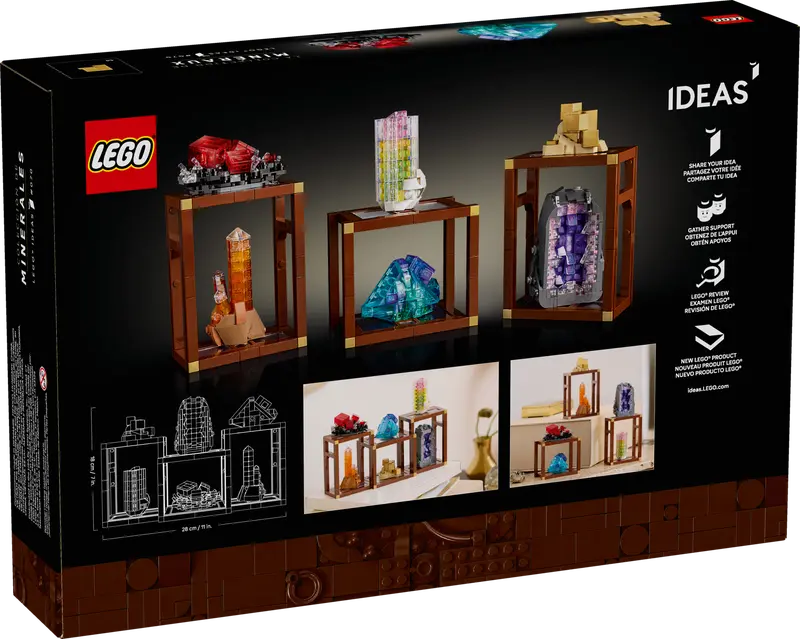 LEGO® Ideas #21362 Mineral Collection