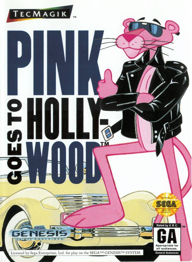 Pink Panther Goes to Hollywood (Sega Genesis)