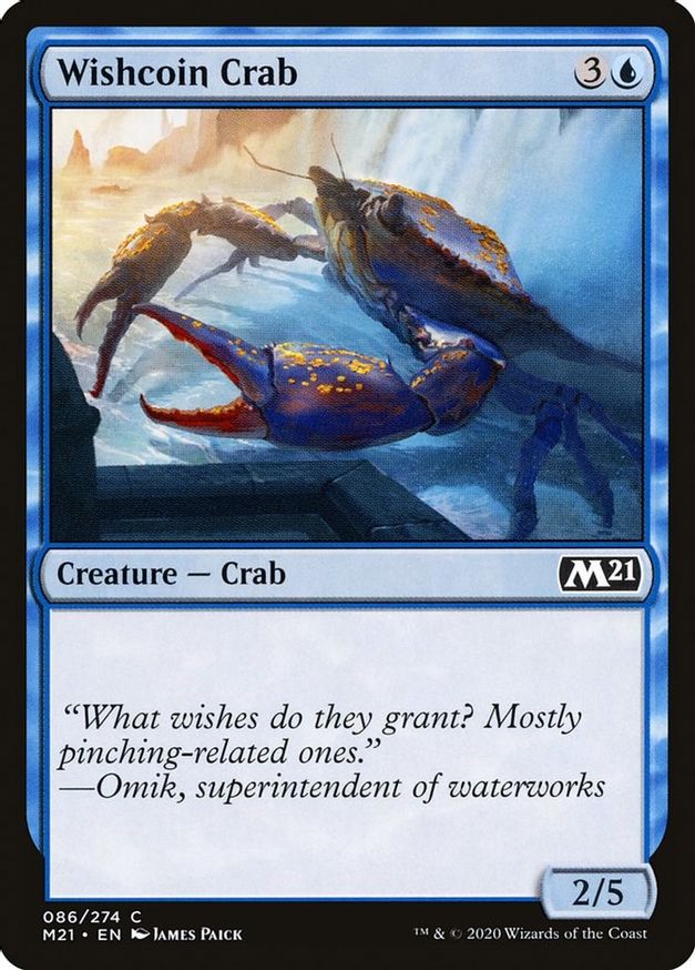 Wishcoin Crab | 86 | Core Set 2021