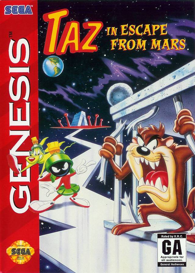 Taz in Escape from Mars (Sega Genesis)