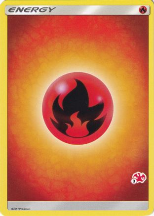 Fire Energy (# Charizard Stamped)  - Battle Academy