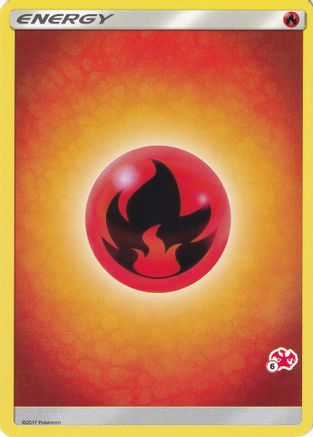 Fire Energy (# Charizard Stamped)  - Battle Academy