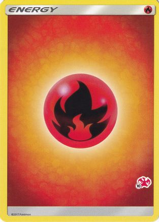 FireEnergy (# Charizard Stamped)  - Battle Academy