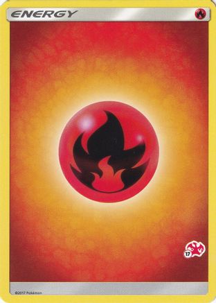 Fire Energy (# Charizard Stamped)  - Battle Academy