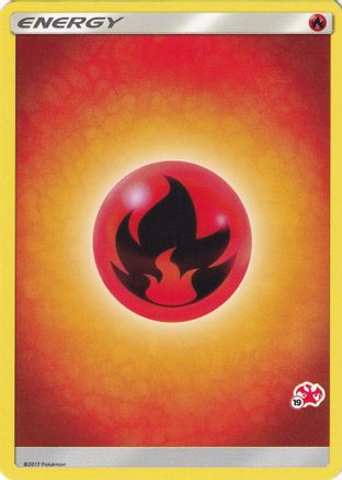 FireEnergy (# Charizard Stamped)  - Battle Academy