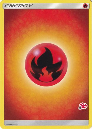Fire Energy (# Charizard Stamped)  - Battle Academy