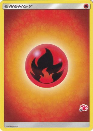 Fire Energy (# Charizard Stamped)  - Battle Academy