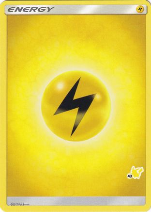 Lightning Energy (# Pikachu Stamped)  - Battle Academy