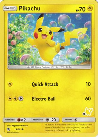 Pikachu 019/068 - Battle Academy