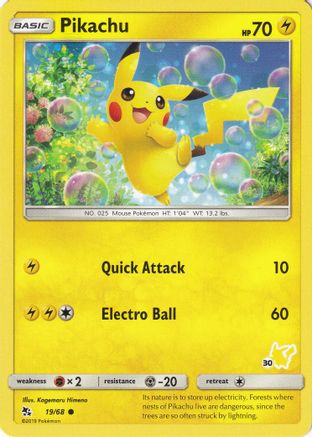 Pikachu 019/068 - Battle Academy