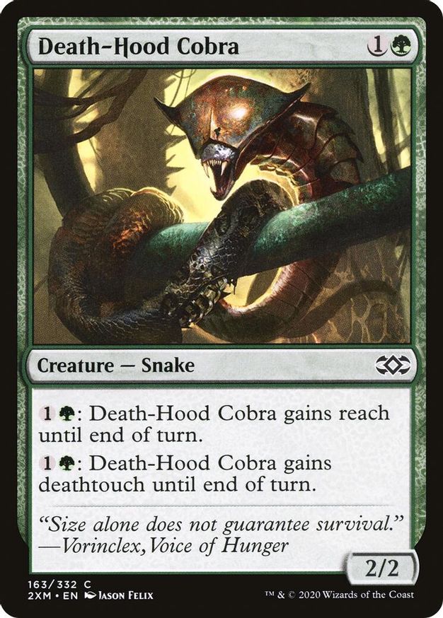 Death-Hood Cobra | 163 | Double Masters