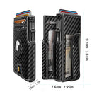 Multi-Card Short Metal Card Holder Mens Wallet