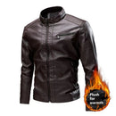 Motorcycle Retro Fashion Leather Jacket Coat