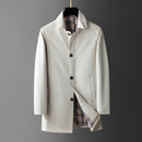 Men's Mid-length Trendy Casual Loose Trench Coat